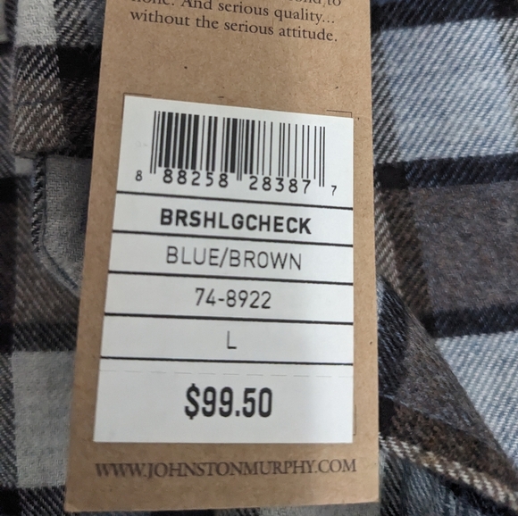 Johnston & Murphy Flannel Shirt - Picture 5 of 5